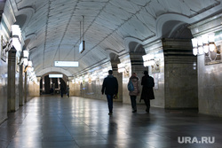 Станция "Спортивная" Московского метрополитена. Москва, метро