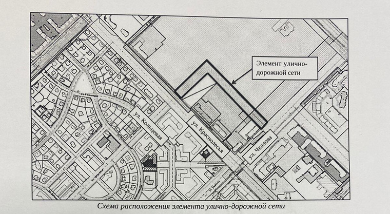 Предполагалось, что улица Мансурова может появиться на выделенном участке