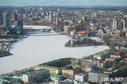 Клипарт. Екатеринбург., резиденция губернатора, панорама, городской пруд