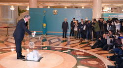 Президент Казахстана. Екатеринбург, токаев касым-жомарт
