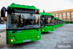 Презентация новых автобусов на газомоторном топливе. Челябинск, автобус, городской транспорт