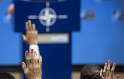 Клипарт. Сток Официальный сайт  «НАТО». Екатеринбург, нато, поднятые руки