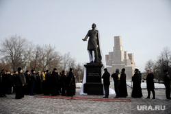 Открытие памятника Александру Второму и фрески в реконструируемом храме Александра Невского на Алом поле. Челябинск, храм александра невского, алое поле, памятник александру второму