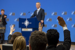 Клипарт. Сток Официальный сайт  «НАТО». Екатеринбург, нато, поднятые руки, столтенберг йенс
