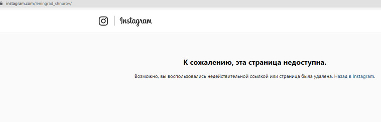 Представители Сергея Шнурова не знают, почему страница музыканта недоступна