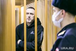 Виталий Бережной в Ленинском районном суде. Тюмень