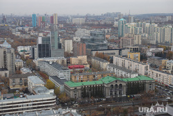 Панорама города. Екатеринбург, город, панорама, город екатеринбург, уральский государственный университет, угу