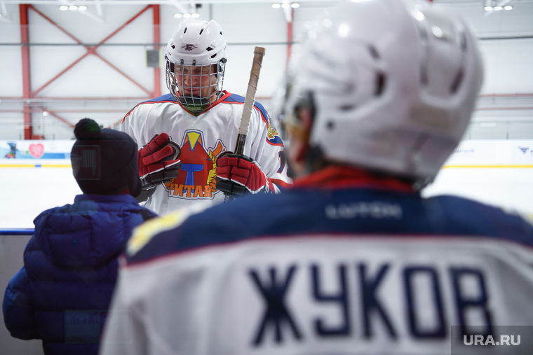 Хоккей с членами правительства СО и полпредом в УрФО. Екатеринбург