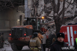 Взрыв бытового газа в доме № 164 на проспекте Карла Маркса. Магнитогорск, мчс, трактор, руины