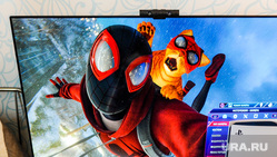 Игровая приставка SONY PS5. Челябинск, sony playstation, сони плейстэйшн, игровая приставка, человек-паук, консоль, ps5