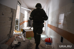 Волноваха после освобождения. ДНР, Волноваха, военные, днр, патруль, ополченец, военная комендатура, патрулирование, больница, зачистка, солдат, народная милиция, волноваха, армия днр, солдат с автоматом