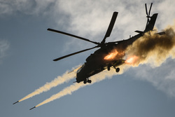 Клипарт, официальный сайт министерства обороны РФ. Екатеринбург, вертолет, воздушная атака, ракетный залп
