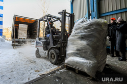 Гуманитарная помощь Донбассу. Челябинск , продукты, гуманитарная помощь, погрузка
