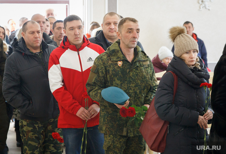 Прощание с контрактником Данилой Василенко. Магнитогорск
