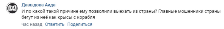 Пользовательница «Вконтакте» возмутилась, что спецслужбы РФ разрешили Чубайсу выехать из страны