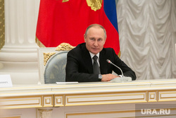 Встреча Владимира Путина с рабочей группой по внесению поправок в Конституцию РФ. Москва, путин владимир