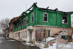Улица Куйбышева, дом 131. Курган, улица куйбышева, аварийный дом, сгоревший дом, улица куйбышева 131