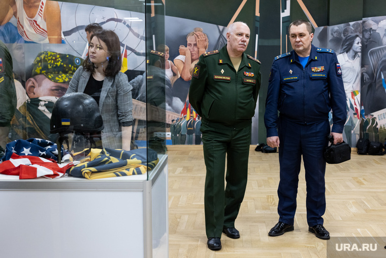 Открытие выставки "НАТО. Хроники жестокости". Москва