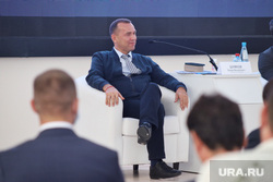Встреча губернатора области Шумкова Вадима и генерального директора АО «Корпорация «МСП» Исаевича . Курган , шумков вадим