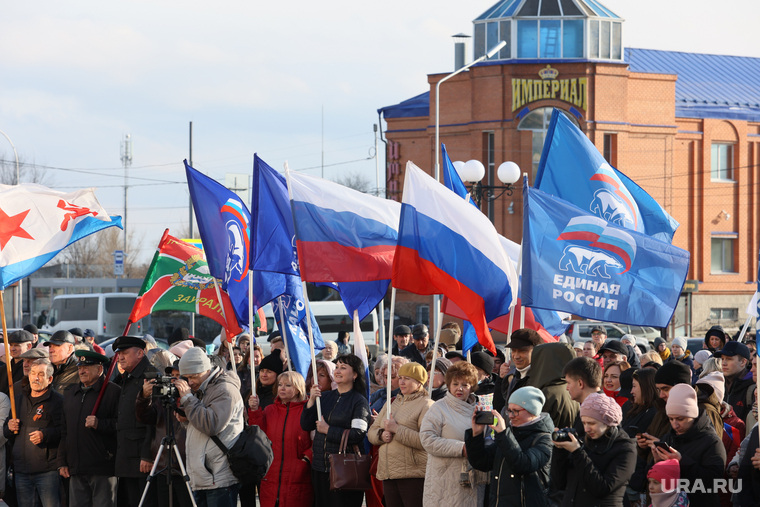 Концерт в поддержку ДНР и российской армии. Курган