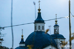 Иоанно-Введенский монастырь. Тобольск, купола храма, крест, храм, иоанно-введенский монастырь