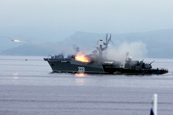 Клипарт, официальный сайт министерства обороны РФ. stock, атака, выстрел, военный корабль, ракеты,  stock