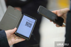 Фильтры на входе в ТРЦ. Курган, куар код, QR код, проверка qr-кода