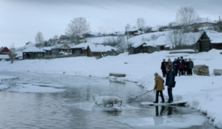 Жители села Кын, где проходили съемки фильма, по достоинству оценили фильм Григорьева
