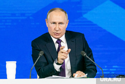 Семнадцатая ежегодная пресс-конференция президента РФ. Москва, портрет, путин владимир