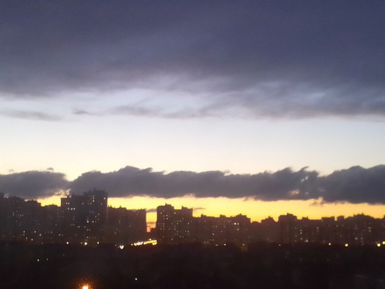 Еще немного заката из Екатеринбурга