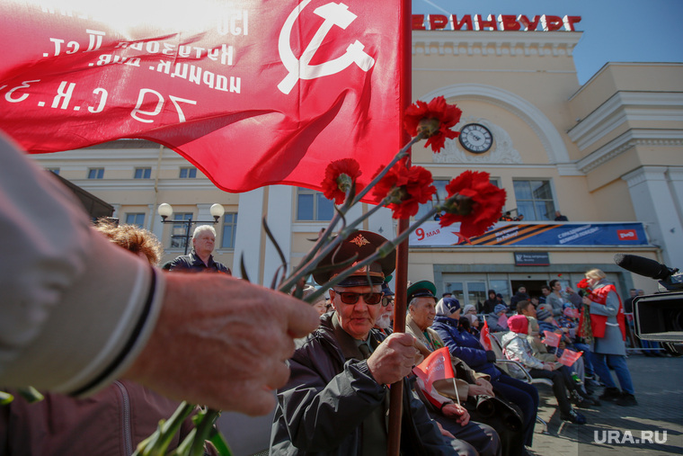 Ретропоезд Эшелон Победы. Екатеринбург