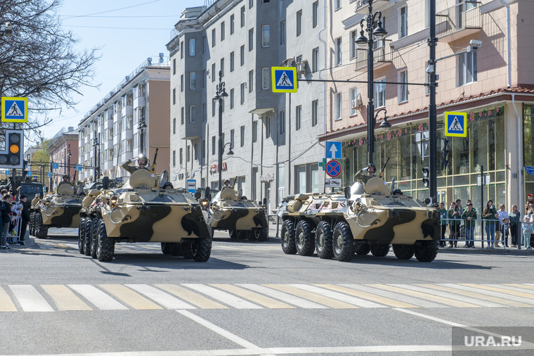 Парад.Бессмертный полк. Пермь