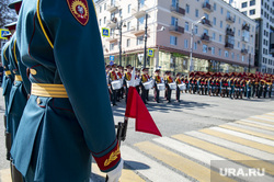 Парад в День Победы и шествие "Бессмертный полк". Пермь, суворовцы, военный парад, линейные на параде
