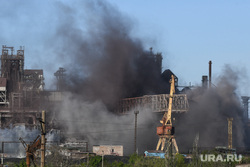 Мариуполь в период вывода гражданских лиц с завода Азовсталь. ДНР/Украина, металлургический комбинат азовсталь, завод азовсталь, обстрел азовстали