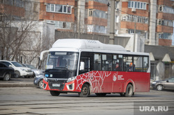 Работа общественного транспорта, Пермь, автобус, общественный транспорт, весна в городе