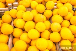 Гипермаркет "Ашан" во время пандемии. Тюмень, фрукты, апельсины