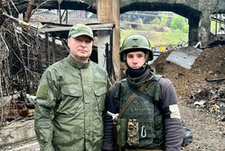 Виктор Шептий находится в командировке на Донбассе