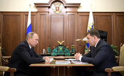 Кремль анонсировал разговор Владимира Путина и Евгения Куйвашева (фото 2017 года)