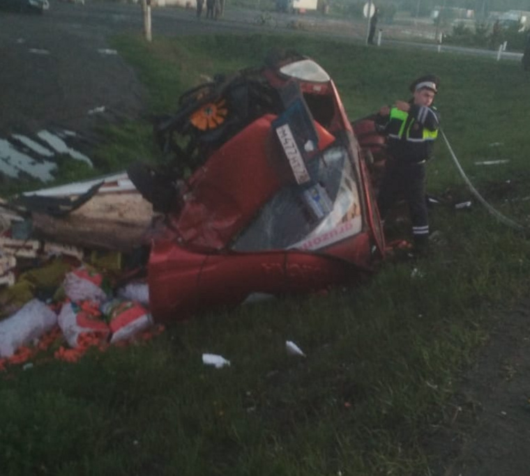 Авария произошла на трассе Екатеринбург — Тюмень