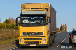 Виды Челябинской области, фура, volvo, тягач, грузовик, дальнобойщики, перевозка грузов, дальнобой