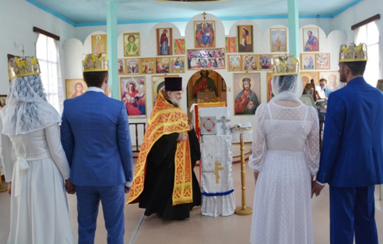 Первый обряд венчания в курганских колониях прошел в ИК-2 в 2013 году