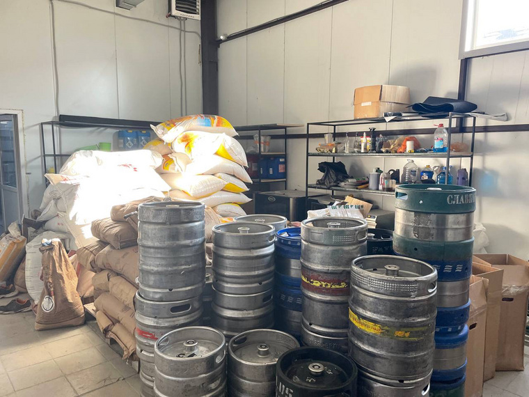 Новая поставка продукции для изготовления пива на завод в Лабытнаги