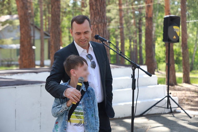 Вадим Шумков пообщался с отдыхающими в лагере