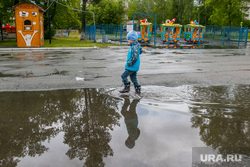 Плохое состояние городского сада. Курган