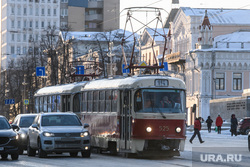Виды Екатеринбурга, гортранс, емуп тту, трамвай, маршрут15