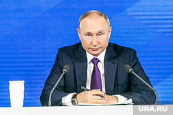 Семнадцатая ежегодная пресс-конференция президента РФ. Москва, портрет, путин владимир