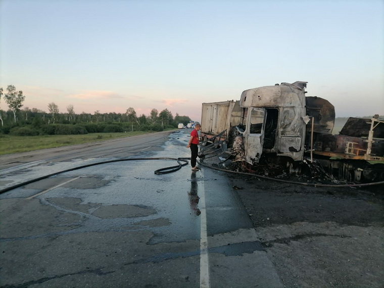 На трассе Тюмень-Омск произошло смертельно ДТП с фурой