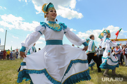 Sabantuy-2019.  Troitsk.  Chelyabinsk region, artists, Tatars, color, national, dance, folk ensemble