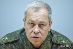 Пресс-конференция заместителя командующего по оперативным вопросам полковника Эдуарда Басурина. Донецк, ДНР, днр, басурин эдуард