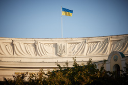 Official website of the President of Ukraine.  Moscow, flag of ukraine, ukrainian military
